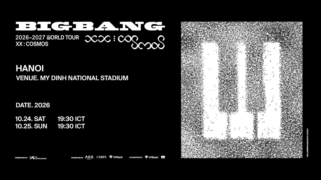 BIGBANG 2026-2027 WORLD TOUR < XX : COSMOS > IN HANOI
